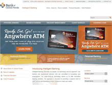 Tablet Screenshot of bankofcentralflorida.com